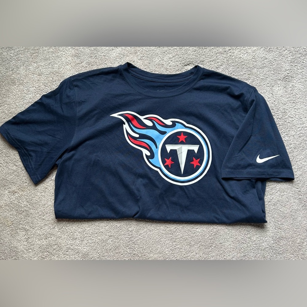 Nike Navy Blue Short Sleeve Tee